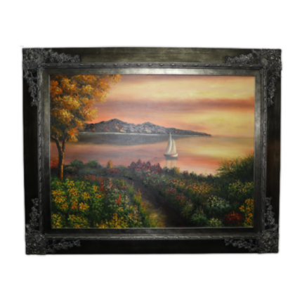 Painting Oil on Canvas Seascape 0072 neoklasiko.gr