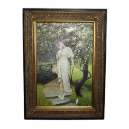 Oil Painting on Canvas Portrait 0078 neoklasiko.gr