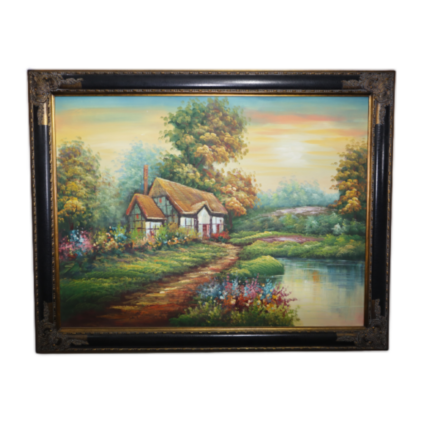 Oil Painting on Canvas Landscape 0058 neoklasiko.gr
