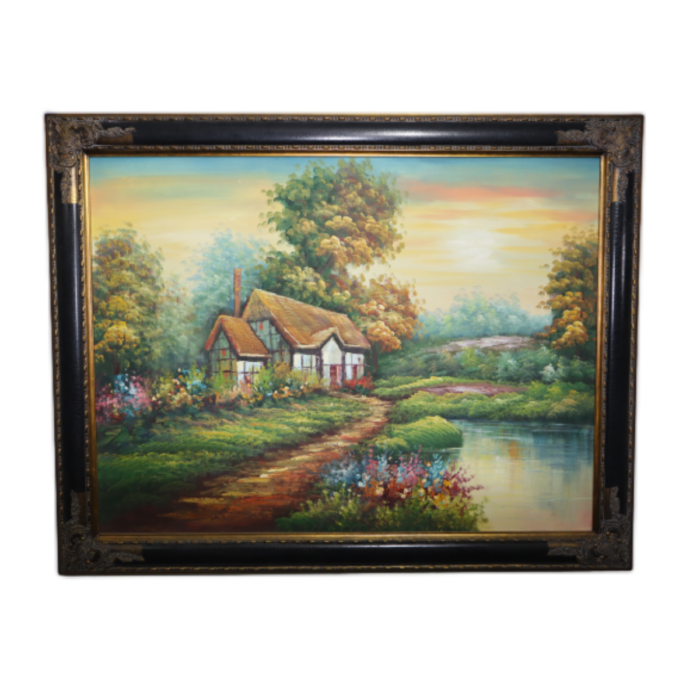 Oil Painting on Canvas Landscape 0058 neoklasiko.gr